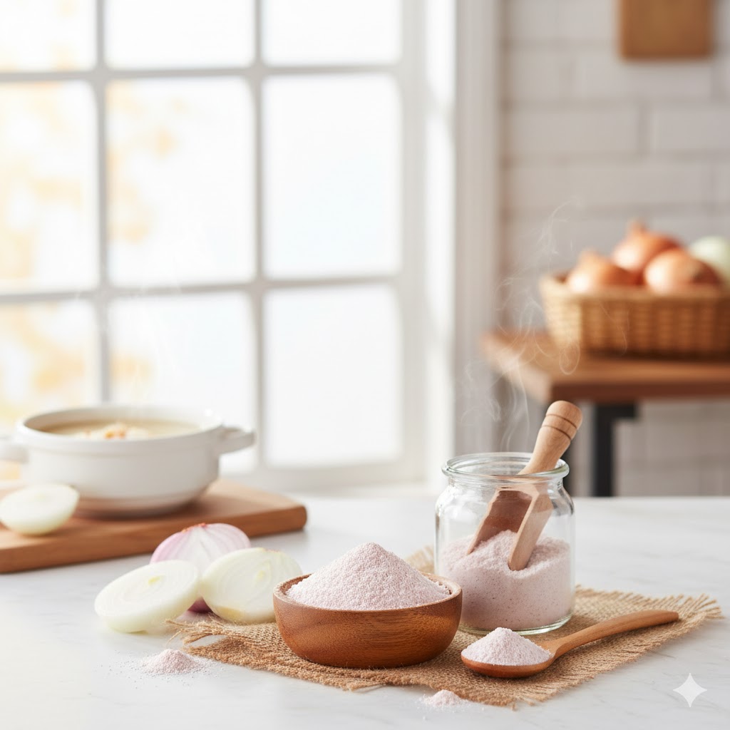 Onion Powder Supplier India – Vrunda Natural